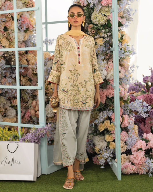 Subtle Grace - Classic Lawn Kurta Set