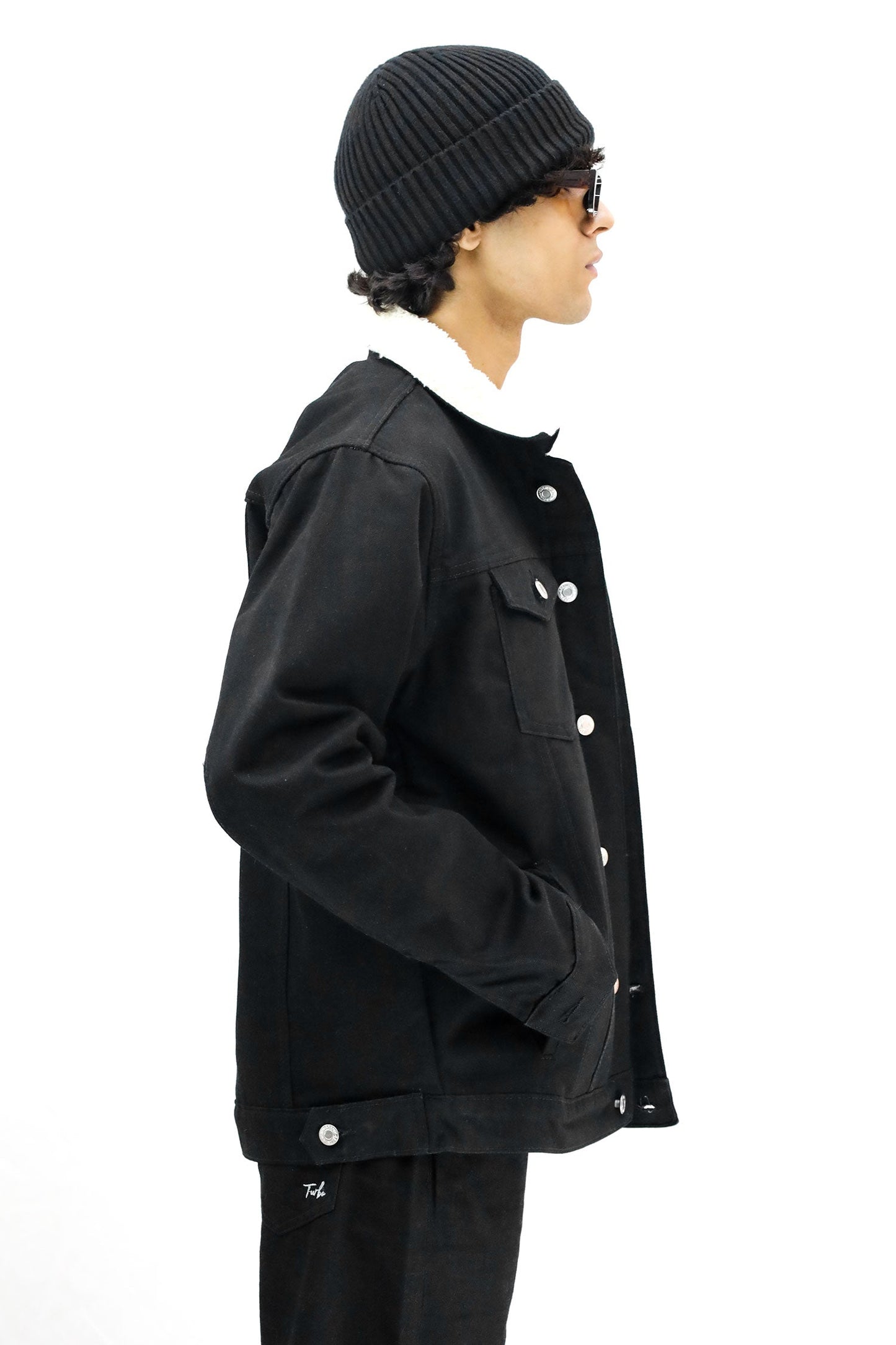 Urban Edge - Cozy Sherpa-Lined Jacket | AHB Luxe Wear Special Winter Collection